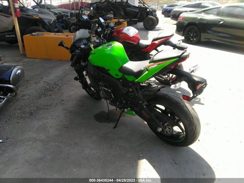 2023 KAWASAKI ZX636 K JKBZXJH10PA017462