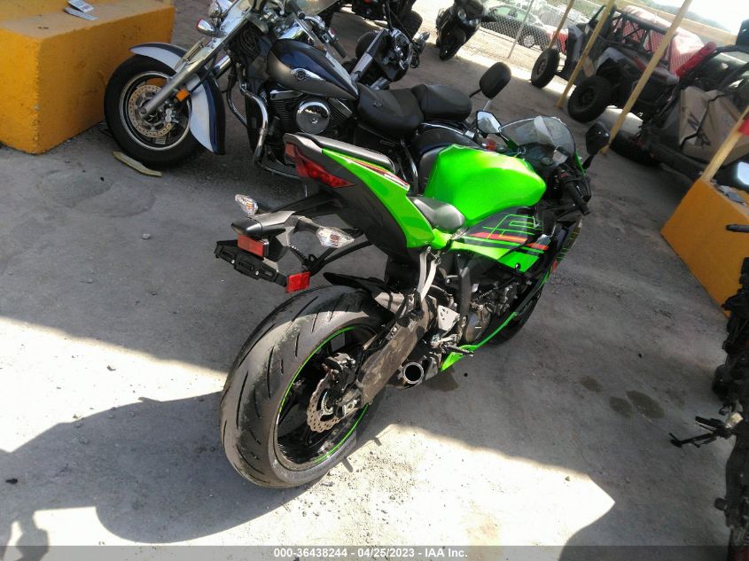 2023 KAWASAKI ZX636 K JKBZXJH10PA017462