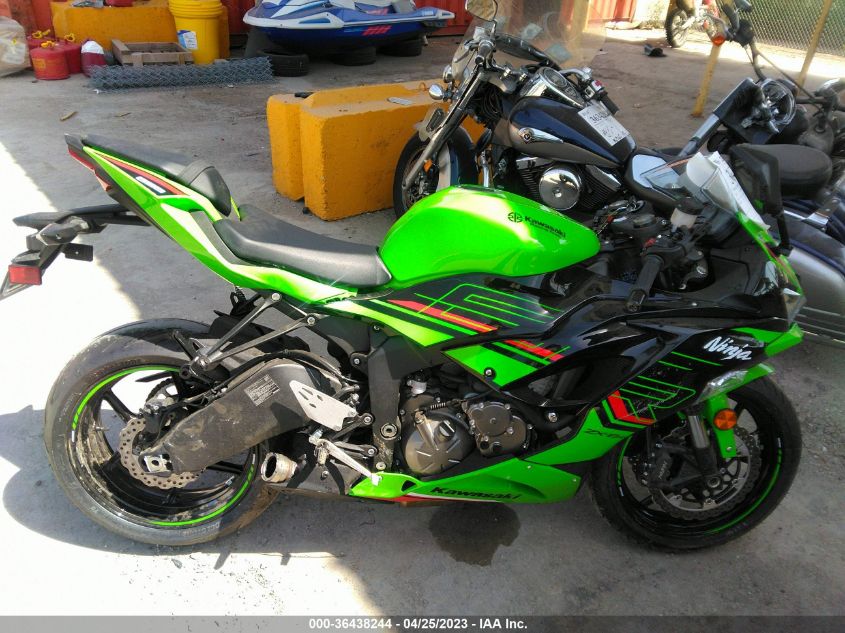 2023 KAWASAKI ZX636 K JKBZXJH10PA017462