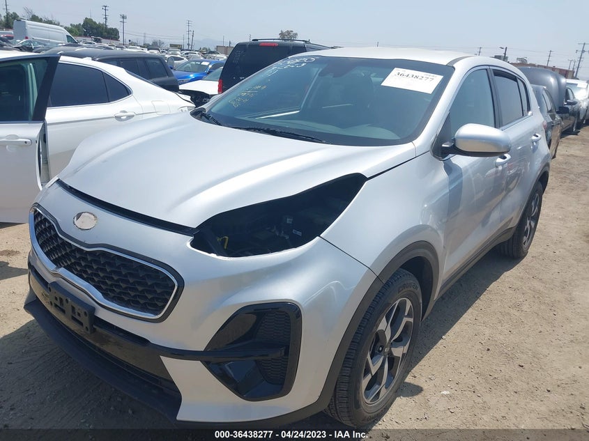 VIN KNDPM3AC7M7856714 2021 KIA SPORTAGE LX