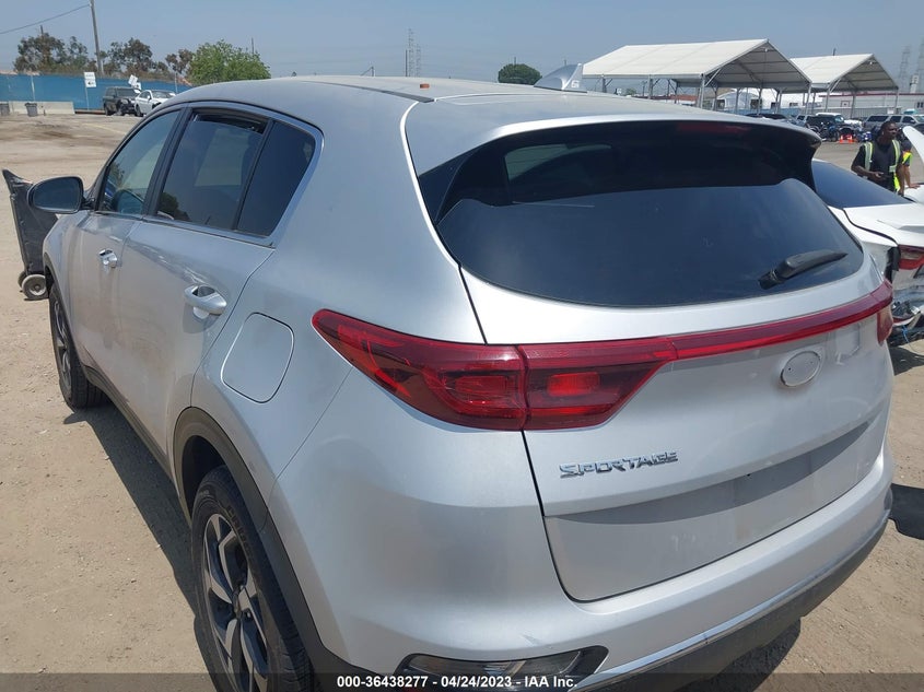 VIN KNDPM3AC7M7856714 2021 KIA SPORTAGE LX
