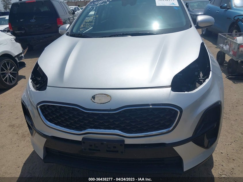 VIN KNDPM3AC7M7856714 2021 KIA SPORTAGE LX