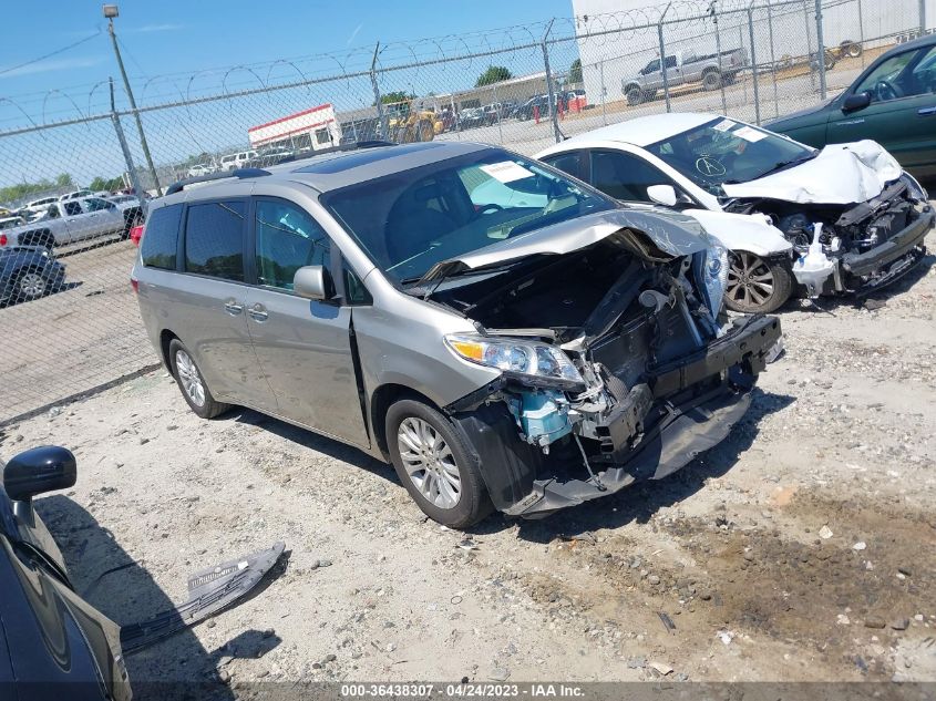 2015 TOYOTA SIENNA XLE/XLE AAS/LTD - 5TDYK3DC9FS682076