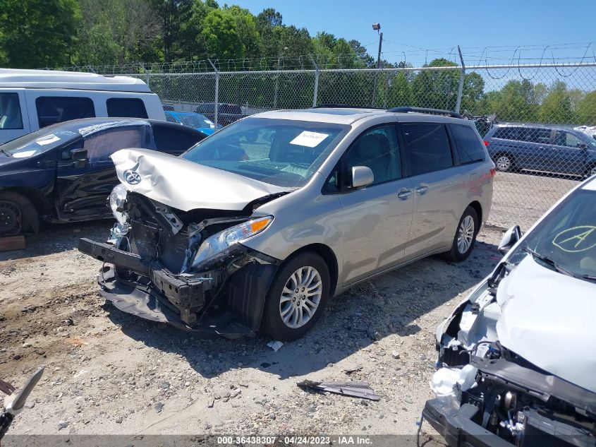 2015 TOYOTA SIENNA XLE/XLE AAS/LTD - 5TDYK3DC9FS682076