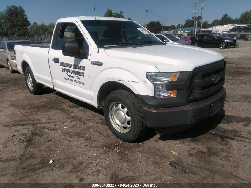 2016 FORD F-150 XL/XLT - 1FTMF1C80GKD13751