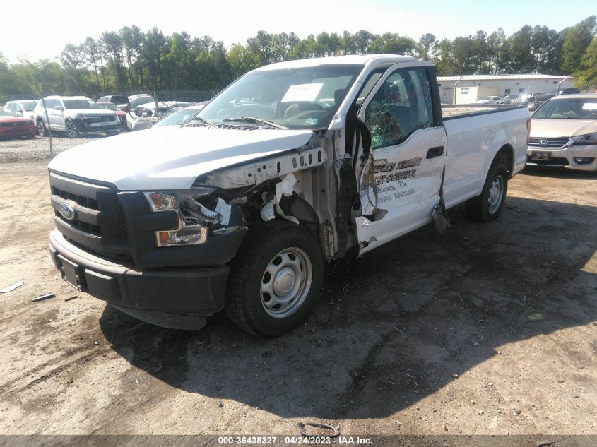 2016 FORD F-150 XL/XLT - 1FTMF1C80GKD13751