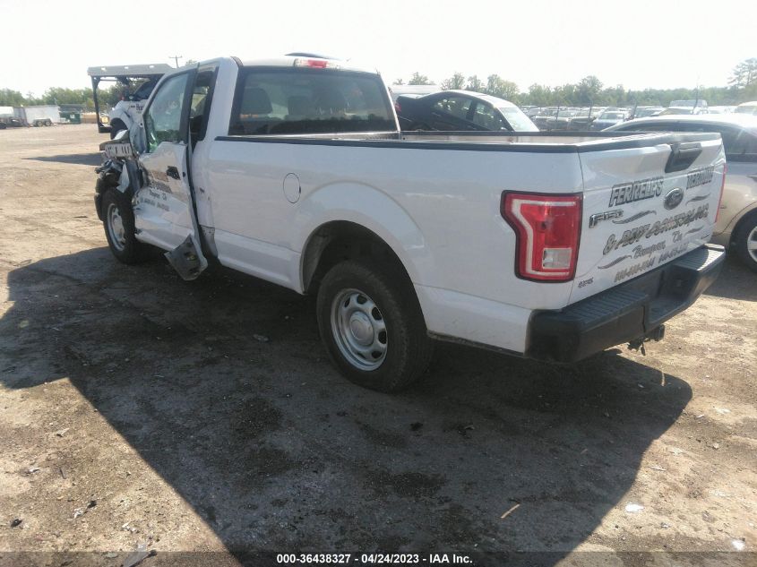 2016 FORD F-150 XL/XLT - 1FTMF1C80GKD13751