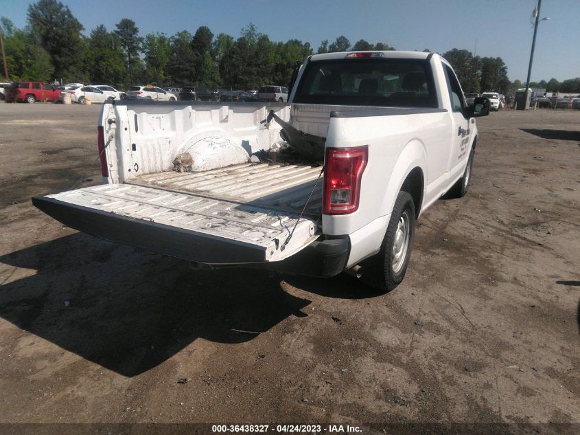 2016 FORD F-150 XL/XLT - 1FTMF1C80GKD13751