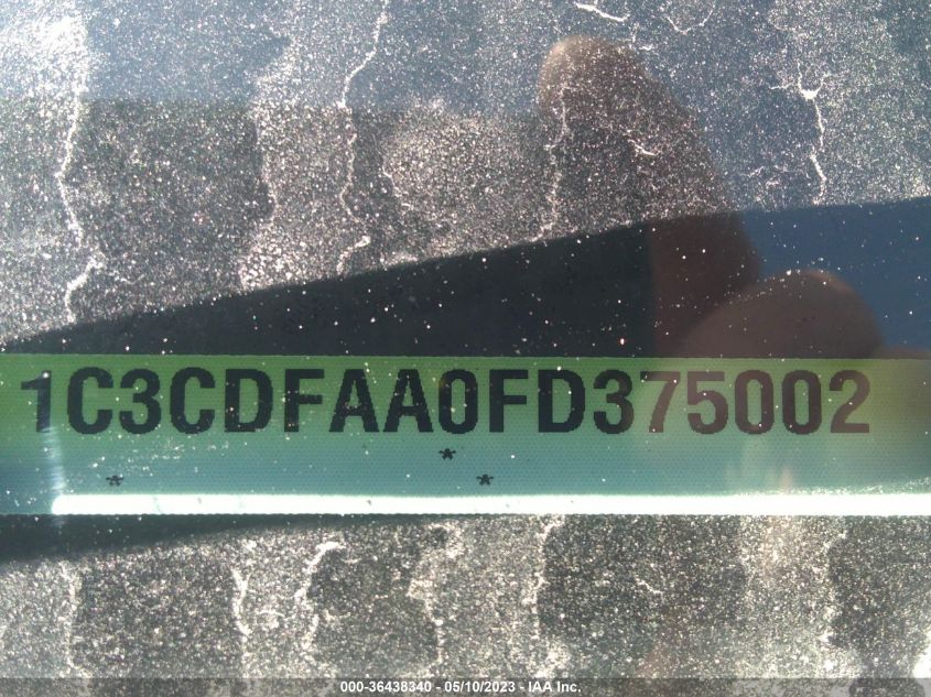 2015 DODGE DART SE - 1C3CDFAA0FD375002