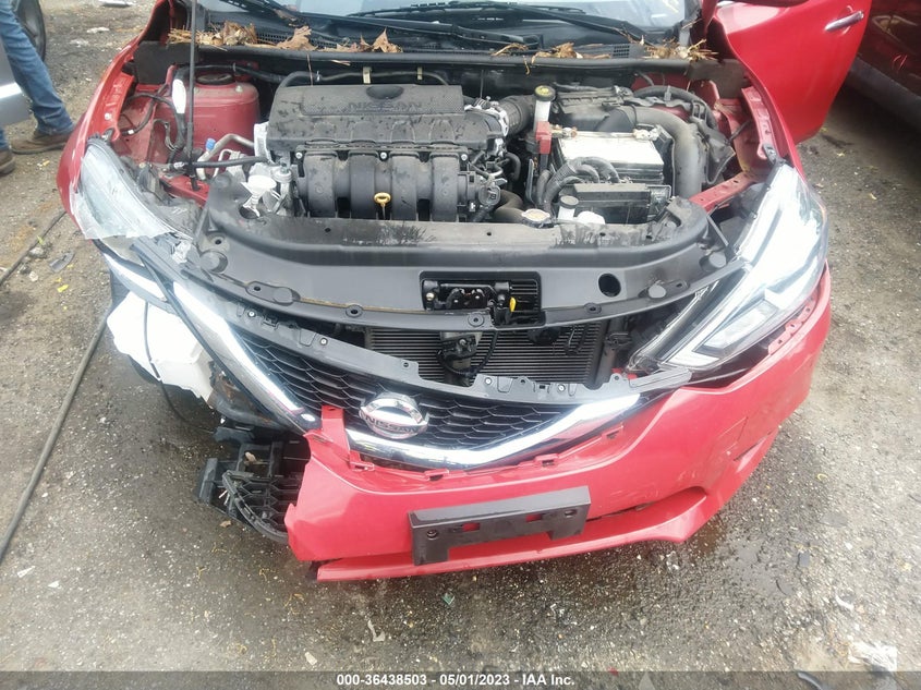 VIN 3N1AB7APXJL626195 2018 NISSAN SENTRA SV