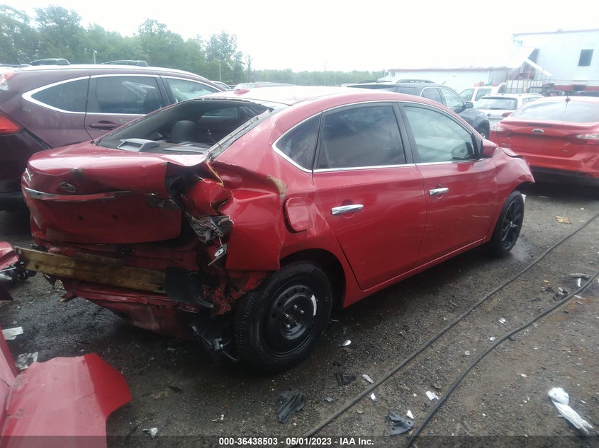 VIN 3N1AB7APXJL626195 2018 NISSAN SENTRA SV
