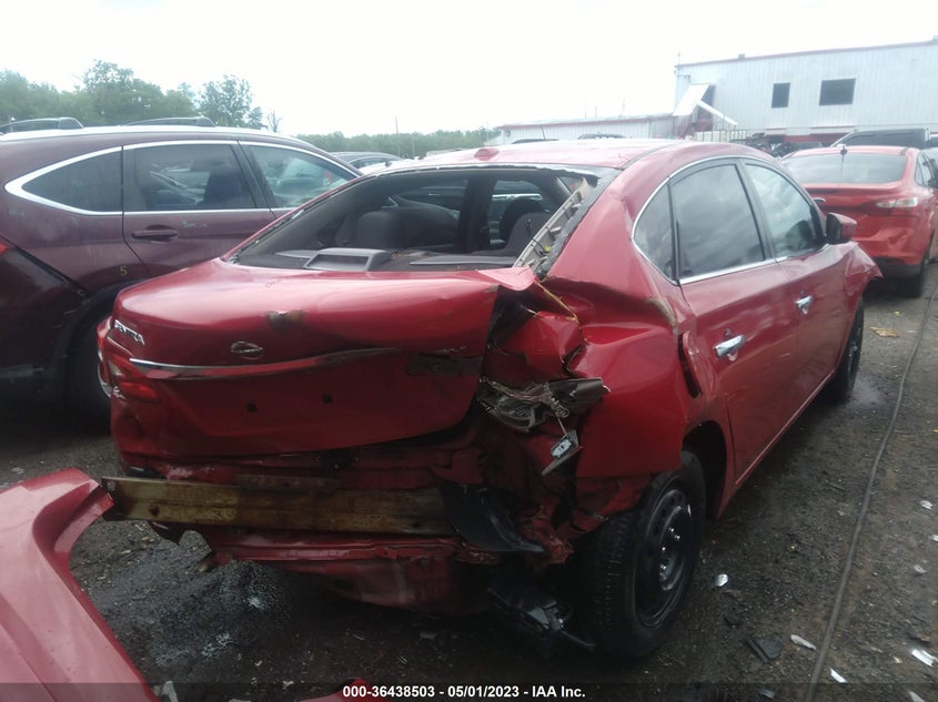 VIN 3N1AB7APXJL626195 2018 NISSAN SENTRA SV