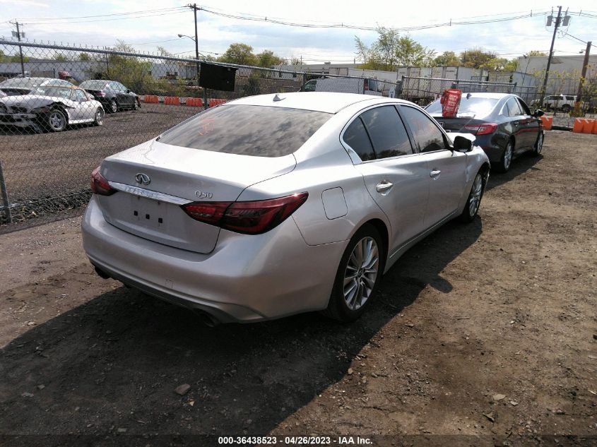 JN1EV7APXLM206373 Infiniti Q50 3.0T LUXE 4