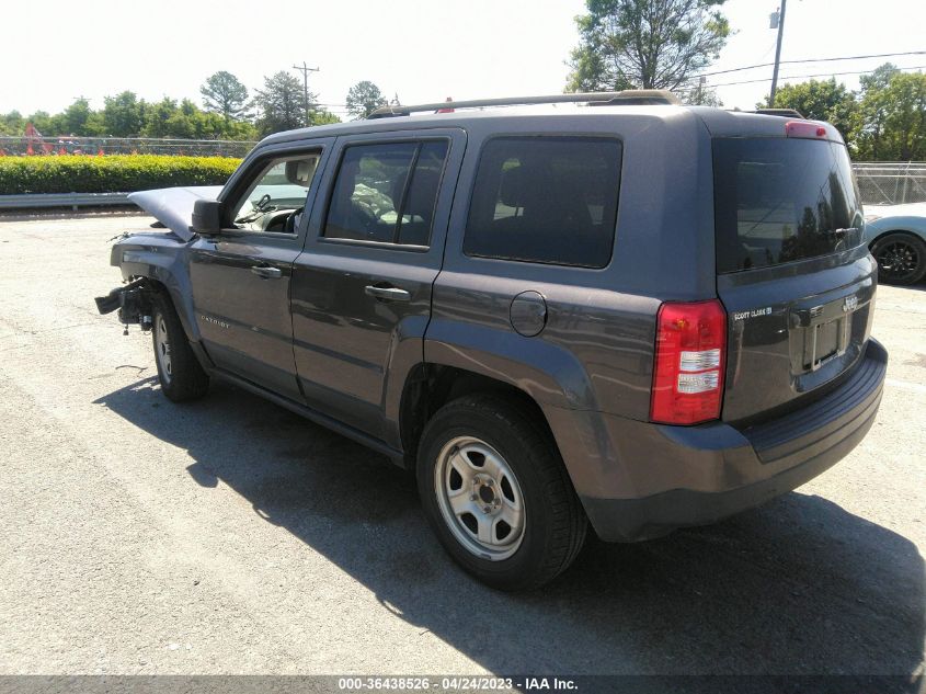 2017 JEEP PATRIOT SPORT - 1C4NJPBA6HD145680