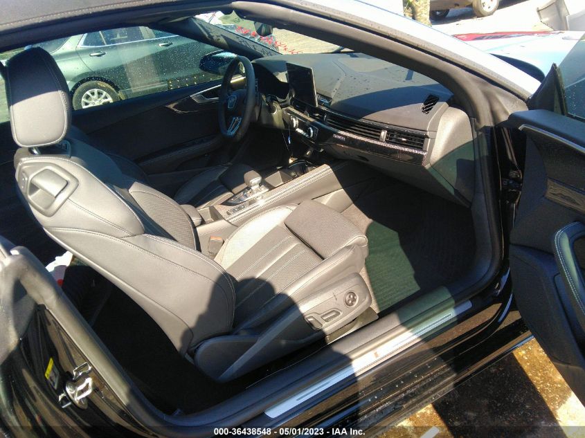 2022 AUDI S5 CABRIOLET PREMIUM PLUS - WAUW4GF54NN000892