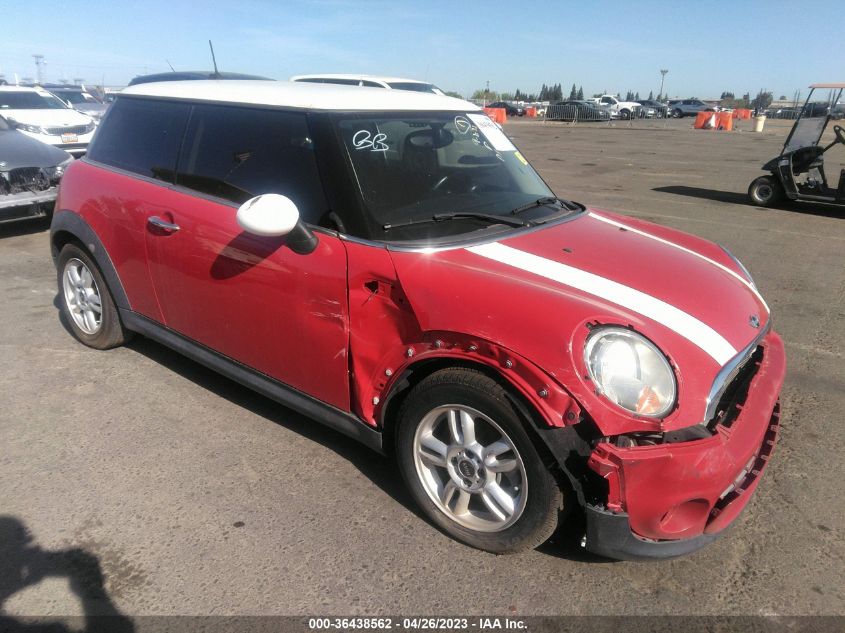 2013 MINI COOPER HARDTOP - WMWSU3C54DT544900