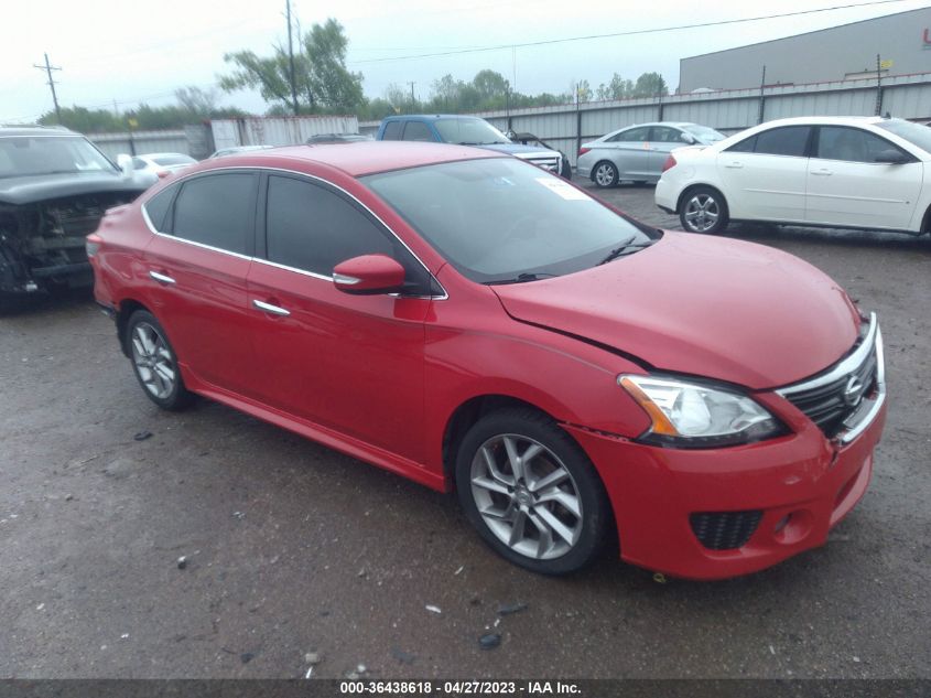 2015 NISSAN SENTRA SR - 3N1AB7AP3FY242883