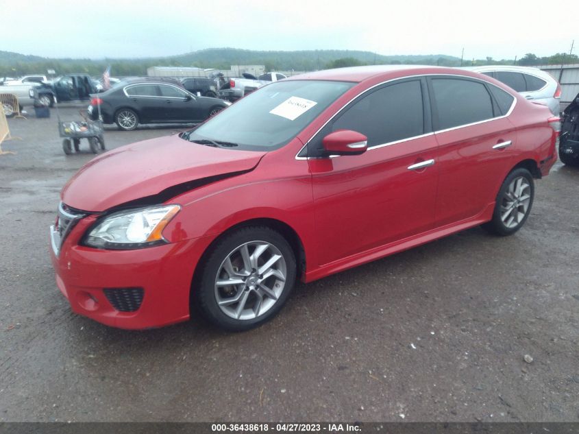 2015 NISSAN SENTRA SR - 3N1AB7AP3FY242883