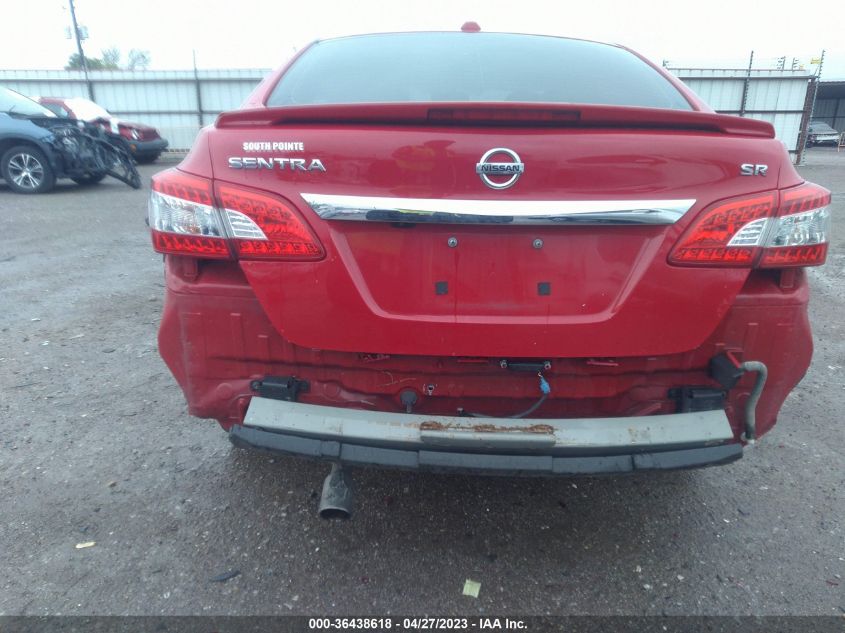 2015 NISSAN SENTRA SR - 3N1AB7AP3FY242883