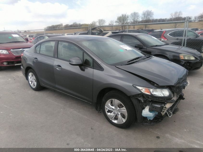 2013 HONDA CIVIC SDN LX - 19XFB2F55DE049663