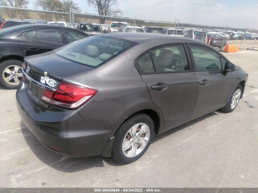 2013 HONDA CIVIC SDN LX - 19XFB2F55DE049663