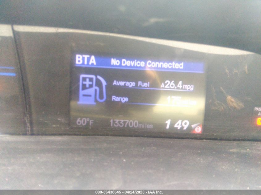2013 HONDA CIVIC SDN LX - 19XFB2F55DE049663