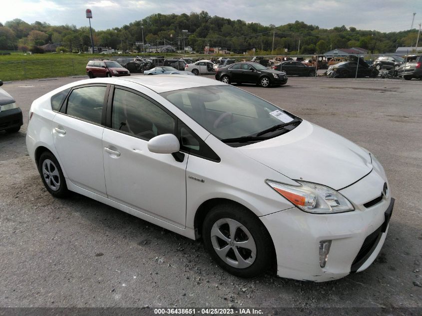 2013 TOYOTA PRIUS ONE/TWO/THREE/FOUR/FIVE - JTDKN3DU4D5702260