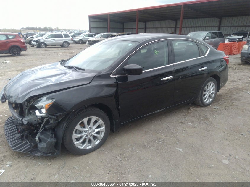VIN 3N1AB7AP8KY364763 2019 NISSAN SENTRA SV