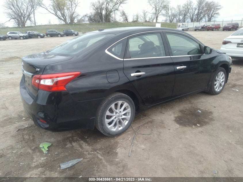VIN 3N1AB7AP8KY364763 2019 NISSAN SENTRA SV