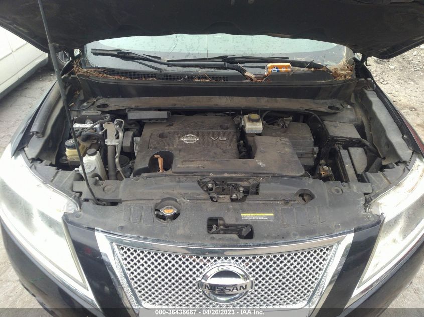 2013 NISSAN PATHFINDER PLATINUM - 5N1AR2MM0DC678797