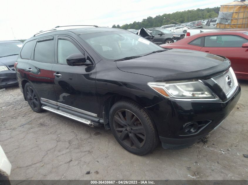 2013 NISSAN PATHFINDER PLATINUM - 5N1AR2MM0DC678797