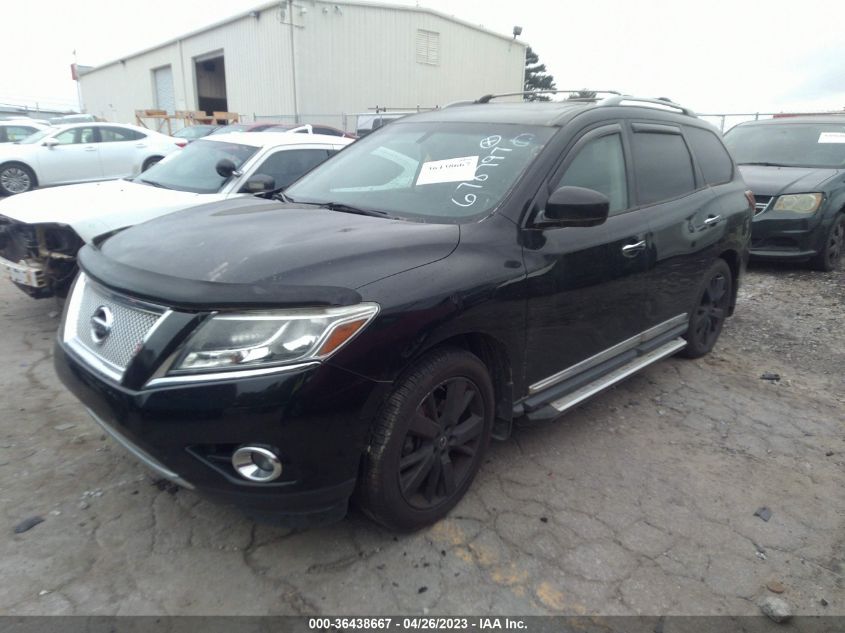 2013 NISSAN PATHFINDER PLATINUM - 5N1AR2MM0DC678797