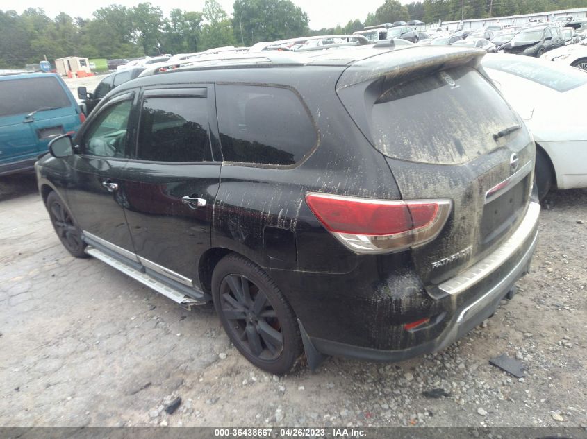 2013 NISSAN PATHFINDER PLATINUM - 5N1AR2MM0DC678797