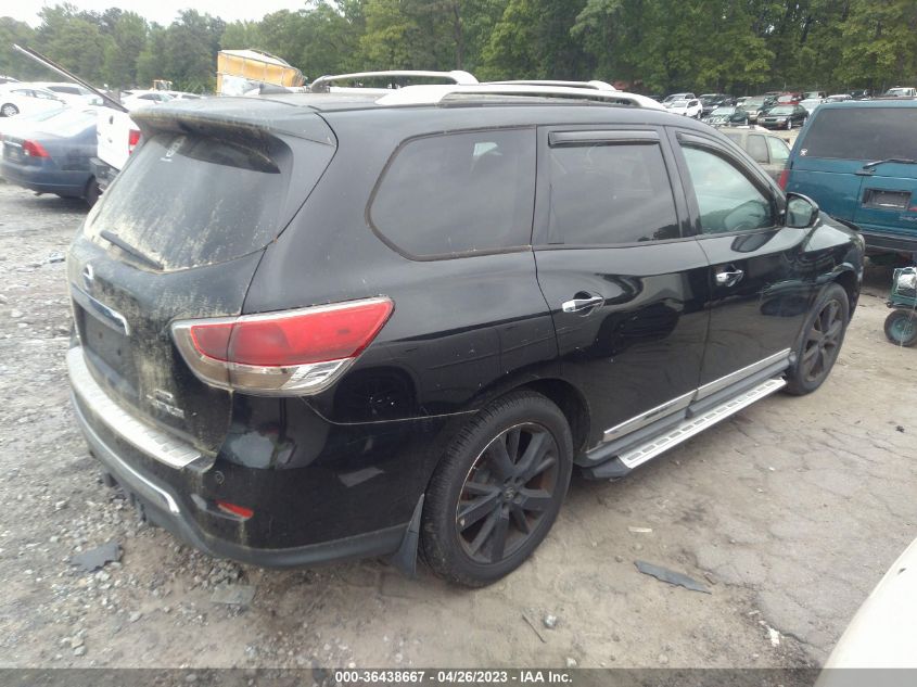 2013 NISSAN PATHFINDER PLATINUM - 5N1AR2MM0DC678797