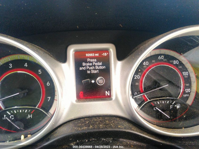 2015 DODGE JOURNEY SXT - 3C4PDCBGXFT595272