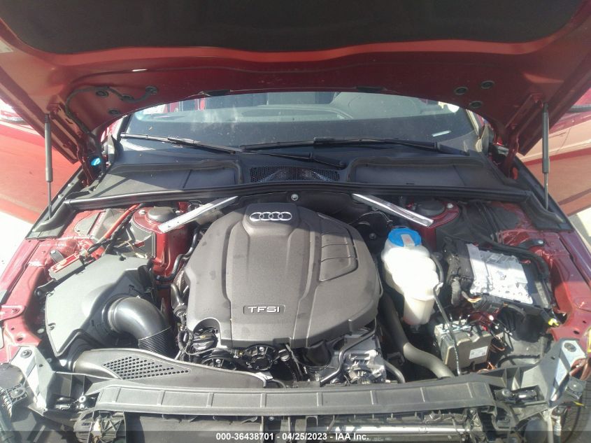2018 AUDI A4 PREMIUM PLUS - WAUENAF47JA040107