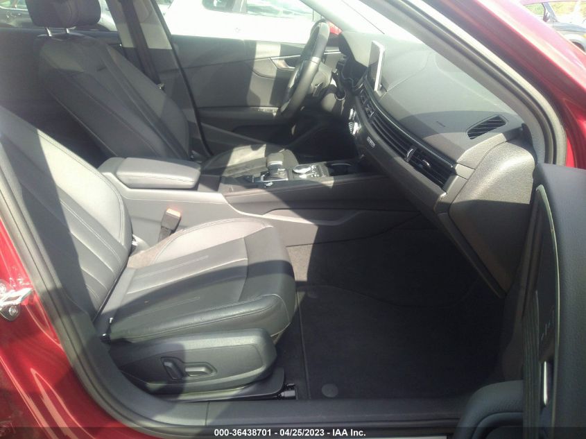 2018 AUDI A4 PREMIUM PLUS - WAUENAF47JA040107