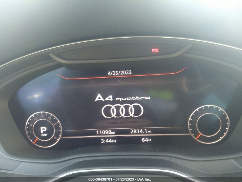 2018 AUDI A4 PREMIUM PLUS - WAUENAF47JA040107