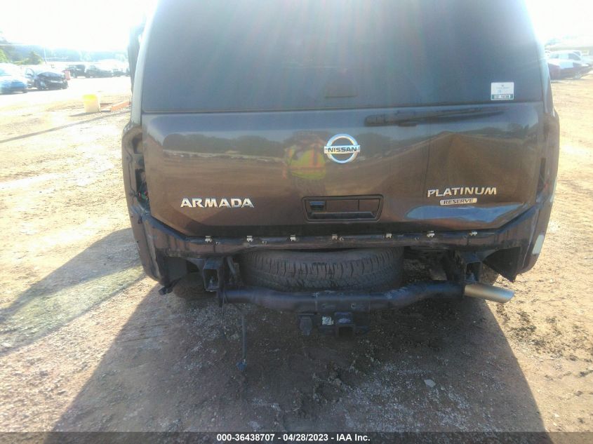 2013 NISSAN ARMADA PLATINUM - 5N1BA0NF0DN607054