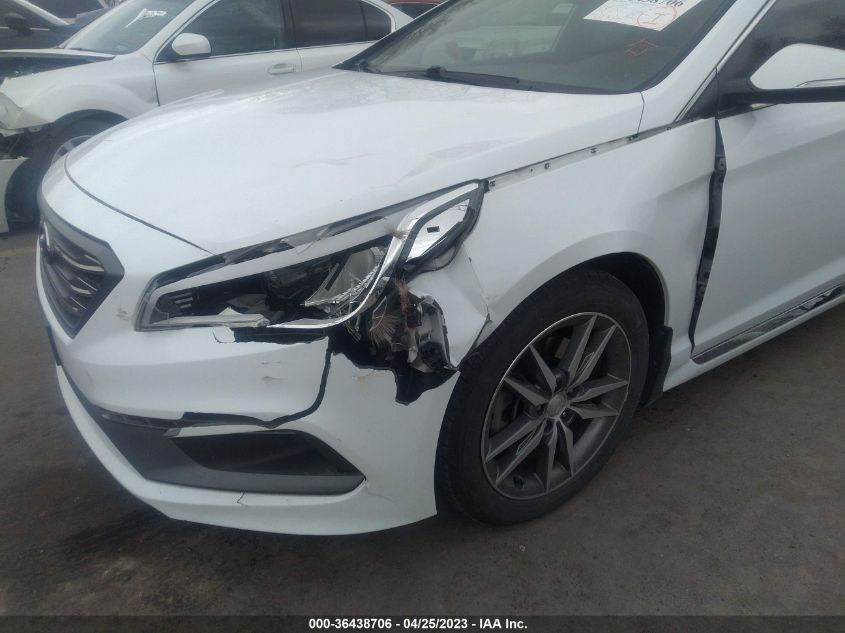 2015 HYUNDAI SONATA 2.0T SPORT - 5NPE34AB7FH188418