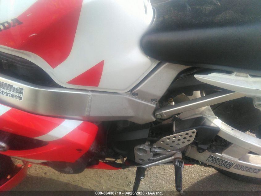 2000 HONDA CBR900 RR JH2SC4400YM000982
