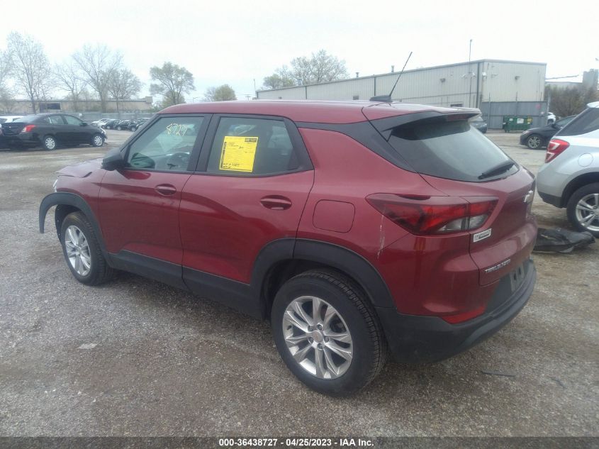 2021 CHEVROLET TRAILBLAZER LS - KL79MMS24MB062302