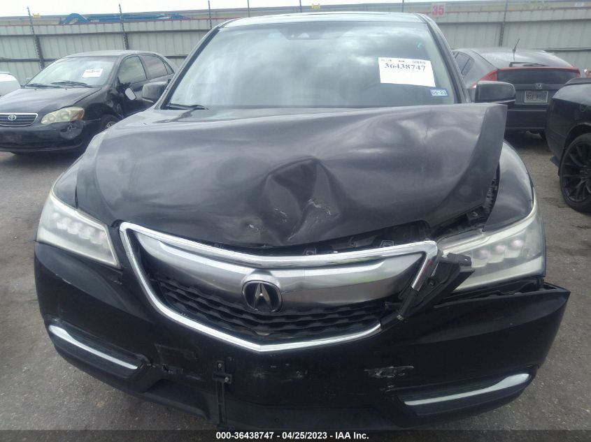 2016 ACURA MDX W/TECH/W/TECH - 5FRYD3H47GB018263
