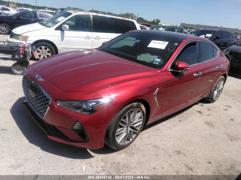 2020 GENESIS G70 2.0T - KMTG34LA5LU051204