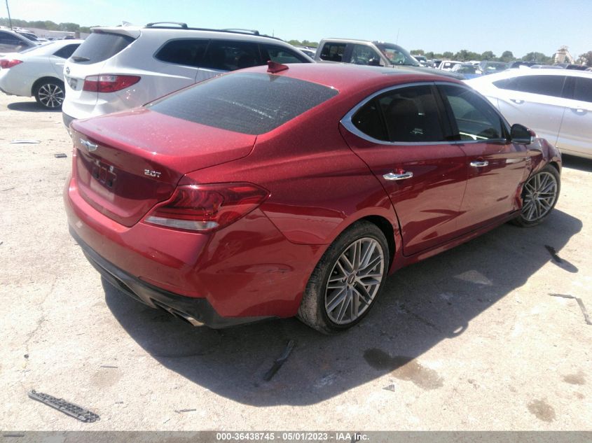 2020 GENESIS G70 2.0T - KMTG34LA5LU051204