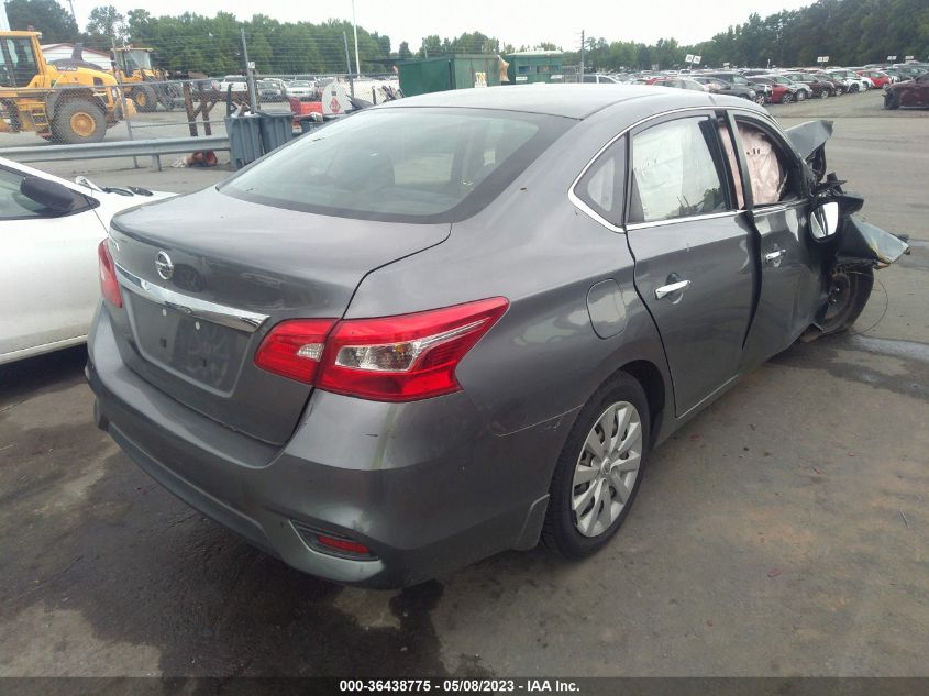 2016 NISSAN SENTRA S - 3N1AB7APXGY297459