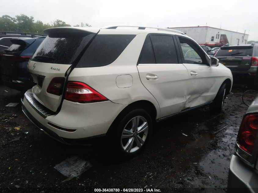 2013 MERCEDES-BENZ M-CLASS ML 350 - 4JGDA5HB0DA247337