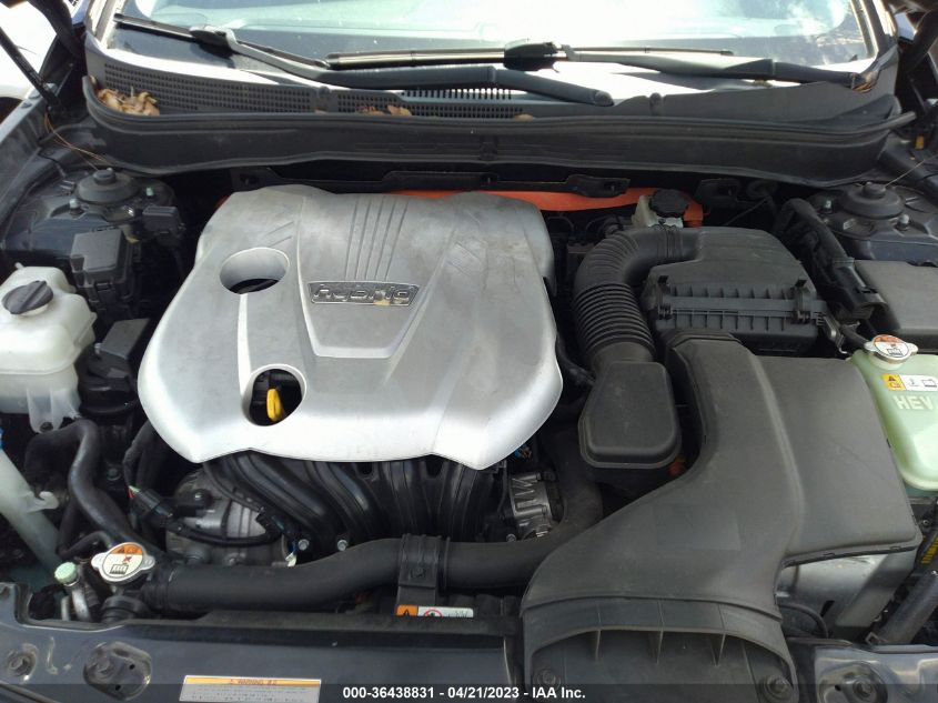 2013 HYUNDAI SONATA HYBRID - KMHEC4A47DA071262