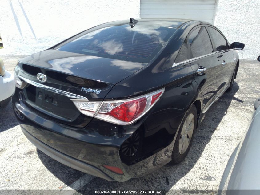 2013 HYUNDAI SONATA HYBRID - KMHEC4A47DA071262