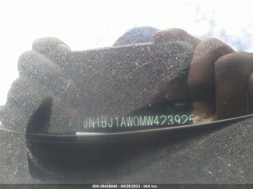 2021 NISSAN ROGUE SPORT S - JN1BJ1AW0MW423925